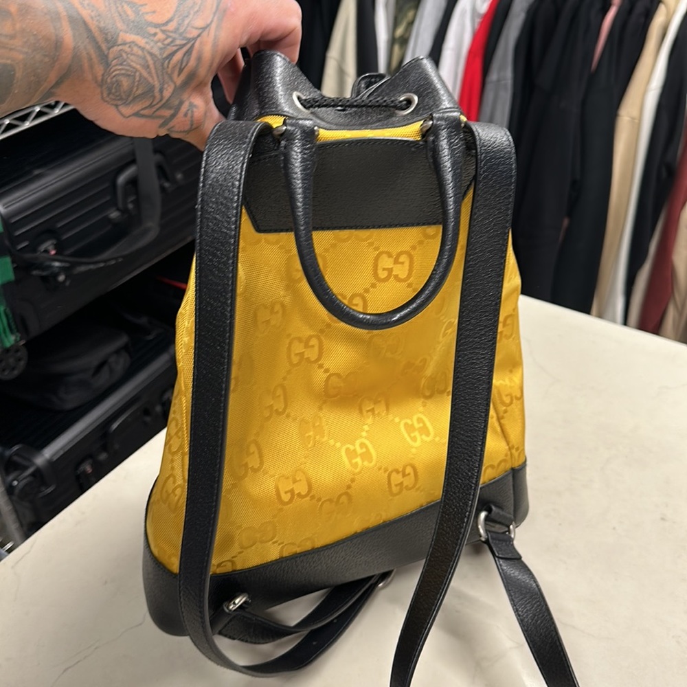 Gucci Gold Back Pack - Picture 2 of 6